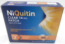 Niquitin Clear Patch Step 2 14mg - 14 Patches EXP 01-27