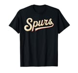 Spurs Name Vintage Retro Gift Men Women Boy Girl T-Shirt