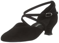 Diamant Latein 107-013-001 Chaussures de Danse pour Femme – Standard & Latin Salon, Noir, 39 1/3 EU