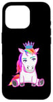 Coque pour iPhone 16 Pro Fabelwesen Figurine de conte de fées princesse licorne fille enfant