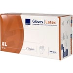 Abena Classic latexhandskar, storlek. XL, 100 stycken.