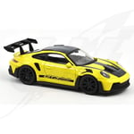 [FR] Norev PORSCHE 911 GT3 RS 2022 YELLOW AND BLACK STICKERS JET CAR 1:43 - NV75