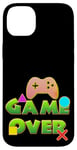 Coque pour iPhone 14 Plus Game Over Vintage Retro Jeux Vidéo Gaming