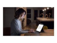 Logitech Combo Touch - Tastatur Og Folioveske - Med Styrepute - Bakgrunnsbelyst - Apple Smart Connector - Qwerty - Us International - Oxford-Grå - For Apple 12.9-Inch Ipad Pro (5. Generasjon)