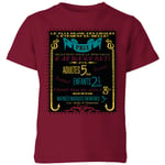 Fantastic Beasts Les Plus Grand Des Cirques Kids' T-Shirt - Burgundy - 5-6 ans - Burgundy