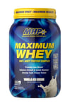 MHP - Maximum Whey - 100% Whey Protein, Vanilla Ice Cream - 25 Servings