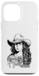 Coque pour iPhone 13 Pro Max Je suis le seul enfer que ma mère ait jamais élevé, cowgirl