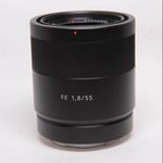 Sony Used FE 55mm f/1.8 ZA Zeiss Sonnar T* Lens