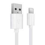  Charging Cable for CUBOT King Kong 3 Note 20 Pro Power X30 Quest White