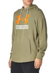 Under Armour Men's Ua Rival Terry Logo Hoodie Fleece Tops M Green