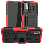 Xiaomi Redmi Note 10      Heavy Duty Case    Red