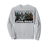 Star Wars Bounty Hunter Line Up Logo Sweatshirt