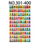 100 PCS Serie 4 Mini Amiibo Cartes pour Animal Crossing Frusde Compatible avec Nintendo Switch - 3*2,2cm