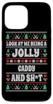 iPhone 13 Pro Max Funny Golf Caddy Ugly Christmas Design Xmas Themed Case