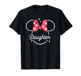 Disney Minnie Mouse Daughter Head Icon Magic Family Trip T-Shirt