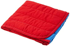 Double-face coussin pour chien 60x100cm Rouge/Bleu royal