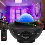 Built-in Bluetooth-Speaker LED Star Galaxy Projector Night Light Starry Sky