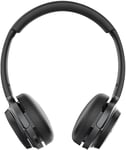 Hb600S Casque Stéréo Bluetooth Sans Fil Avec Microphone Et Support Amovible Pour Pc,Mac,Iphone,Android,Bluetooth 5.0,Microsoft Teams,Zoom,Google Voice,Skype