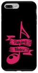 Coque pour iPhone 7 Plus/8 Plus Prendre des notes musicales amusantes jeu de mots pour musicien musique drôle