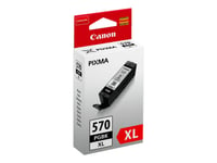 Canon Pgi-570Pgbk Xl - 22 Ml - Lång Livslängd - Svart - Original - Blister - Bläcktank - För Pixma Ts5051, Ts5053, Ts5055, Ts6050, Ts6051, Ts6052, Ts8051, Ts8052, Ts9050, Ts9055