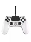 Spartan Gear - Hoplite Wired Controller (compatible With Pc And Playstation 4) (colour: White)