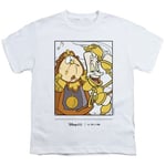 Beauty And The Beast Childrens/Kids 100th Anniversary Edition Cogsworth & Lumiere T-Shirt - 5-6 Years