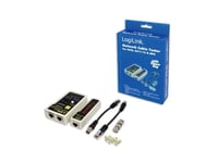 Logilink Kabeltestare Nätverk Rj45/Rj11/Rj12 &Amp  Bnc-Kontakter