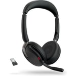 Jabra Evolve2 65 Flex LINK380A UC Stereo kuulokemikrofoni, musta