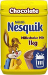 Nestle Nesquik Chocolate Powder Drink Vitamins Just Add Milk Nesquick Tub of 1Kg