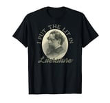 Book Club I Put the Lit in Literature Funny Charles Dickens T-Shirt