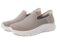 Skechers Women's Slip-ins Go Walk Flex-Relish Sneaker, Blue Taupe, 4.5 UK