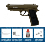 Swiss Arms SA92 NBB 4,5mm CO2 - Tan Startpaket