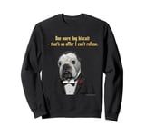 Pets Rock Mafia Boss Bulldog Dog Sweatshirt