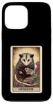 Coque pour iPhone 13 Pro Max Esthetic Cottagecore The Opossum Possum Jeu de cartes Tarot