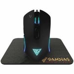 Souris USB Gaming 3600dpi RGB Avec Tapis de Jeu Mousepad Fiche And Play PC_