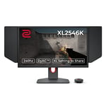 BenQ ZOWIE XL2546K FHD 1080p Écran Gaming (24,5 Pouces, 240 Hz, 0.5ms, DyAc+, XL Setting to Share, S switch, Shielding Hood)