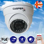 5mp Hd Wired Poe Ip Camera Waterproof Outdoor Ir Speed Dome Led Cctv Security Uk