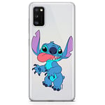 ERT GROUP Coque de téléphone Portable pour Samsung A41 Original et sous Licence Officielle Disney Motif Stitch 012 Parfaitement adapté à la Forme du téléphone Portable, partiel imprimé