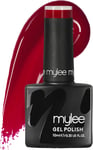 Mylee Gel Nail Polish 10Ml [As Red as It Gets] UV/LED Soak-Off Nail Art Manicure