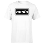 Oasis Logo Unisex T-Shirt - White - XS