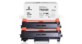 Knowink cartouches de toner compatible brother tn2420 tn-2420 pour brother mfc-l2710dn hl-l2350dn dcp-l2530dw hl-l2310d hl-l2370dn hl-l2375dw