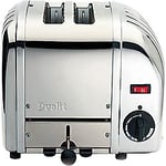 Dualit Toaster 2 Slices Stainless Steel Vario 1200W Silver