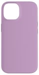 iPhone 14 Simple Lilac Color Case