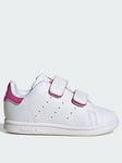 adidas Originals Stan Smith Comfort Closure Shoes Kids, White, Size 8 Younger