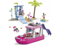 Mega Barbie Malibu Dream Boat, Byggsats, 6 År, Plast, 317 Styck, 570 G