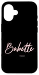 iPhone 16 Babette - "Foreign" Case