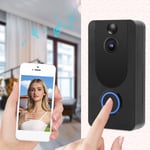 Smart Wireless Video Doorbell Phone Remote Control Intercom 140° Lens Night Hot