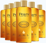 Pears Original Body Wash Pure & Gentle Wash With Natural Oils 250ml x 6