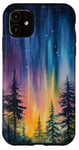 iPhone 11 Aurora Borealis Night Sky Aurora borealis Case