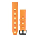 Garmin QuickFit 22 mm Silikone Urrem Orange